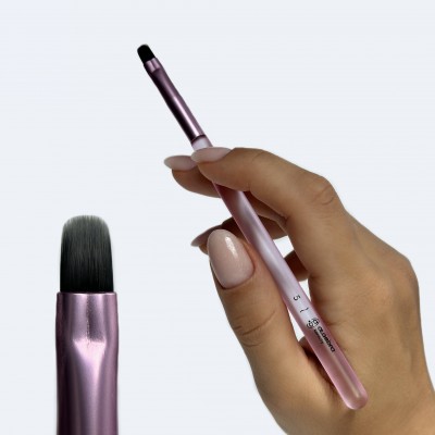 Кисть Algebra beauty для геля и полигеля №5, овальная Кисть Algebra beauty для геля и полигеля №5, овальная