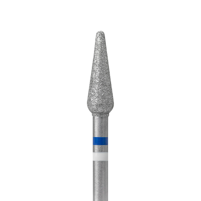 Алмазная фреза с Жемчугом (капля закругл.), D5, L120, синяя, 866.104.266.120.050 синяя (Казань, "Кристалл") Алмазная фреза с Жемчугом (капля закругл.), D5, L120, синяя, 866.104.266.120.050 синяя (Казань, "Кристалл")