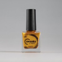 Swanky Stamping, Лак для стемпинга №003 - Золотой (10 мл)