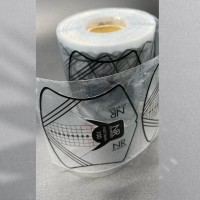 Пластиковые шаблоны NR для моделирования ногтей (300шт)