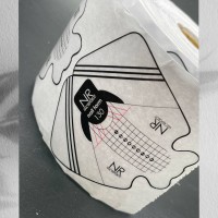 Пластиковые формы NR для моделирования ногтей (300шт)