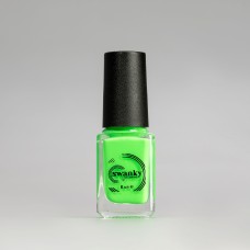 Swanky Stamping, Лак для стемпинга S15 - Неоново-зеленый