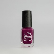 Swanky Stamping, Лак для стемпинга S33 - Винный (6 мл)