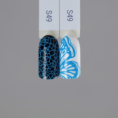 Swanky Stamping, Лак для стемпинга S49 - Небесно-голубой (6 мл)