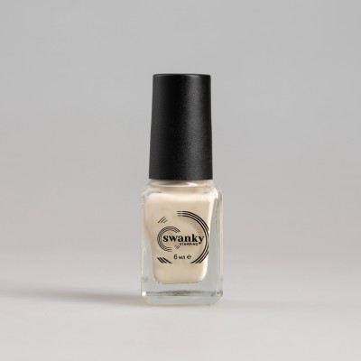 Swanky Stamping, Лак для стемпинга S52 - Молочно-бежевый (6 мл)