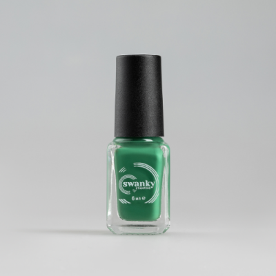 Swanky Stamping, Лак для стемпинга S58 - Изумруд (6 мл)