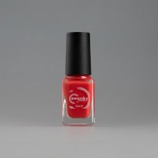 Swanky Stamping, Лак для стемпинга S67 - Красная охра (6 мл)