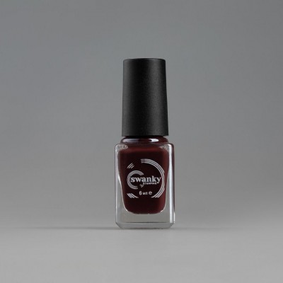 Swanky Stamping, Лак для стемпинга S68 - Горький шоколад