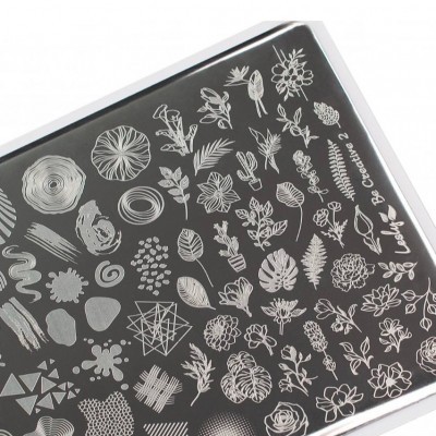 Пластина для стемпинга Lesly 8x12см - Be Creative 2