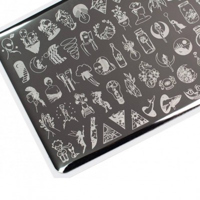 Пластина для стемпинга Lesly 8x12см - Imaginarium 1