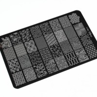 Пластина для стемпинга Lesly 9,5х14,5см - Set 3