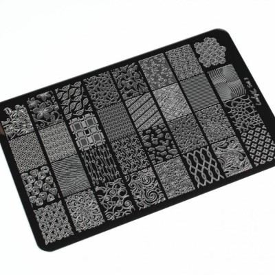 Пластина для стемпинга Lesly 9,5х14,5см - Set 3