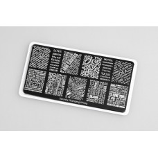 Пластина для стемпинга Swanky №109