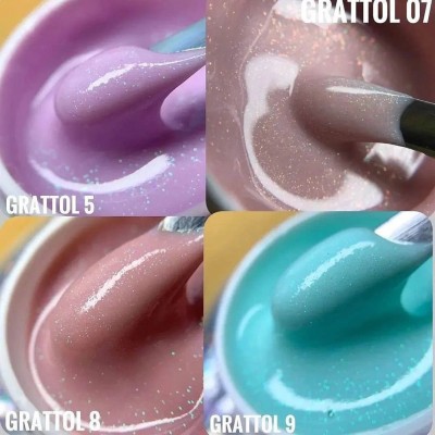 Grattol Camouflage Gel Farfor № 08  Grattol Camouflage Gel Farfor № 08