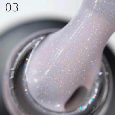 Grattol Base Camouflage Glitter № 03