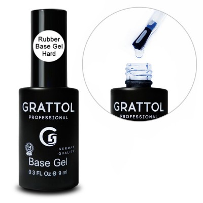 Grattol Rubber Base Gel Hard (9мл) Grattol Rubber Base Gel Hard (9мл)