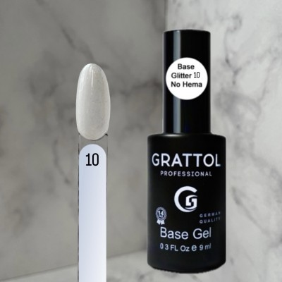 Grattol Base Camouflage Glitter № 10
