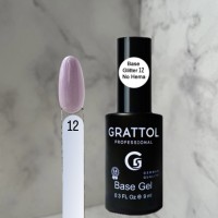 Grattol Base Camouflage Glitter № 12
