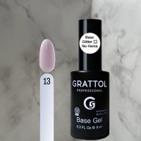 Grattol Base Camouflage Glitter № 13