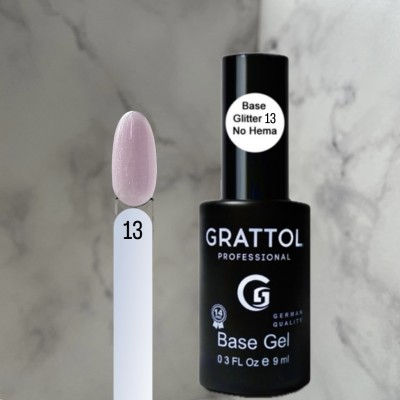 Grattol Base Camouflage Glitter № 13