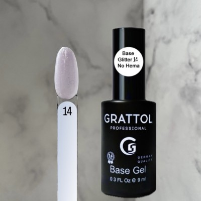 Grattol Base Camouflage Glitter № 14