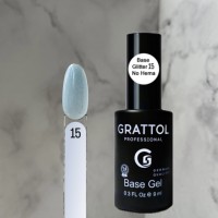 Grattol Base Camouflage Glitter № 15