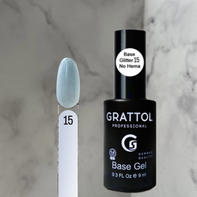 Grattol Base Camouflage Glitter № 15
