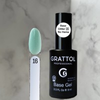 Grattol Base Camouflage Glitter № 16