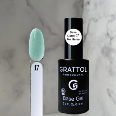 Grattol Base Camouflage Glitter № 17