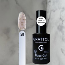 Grattol Base Camouflage Glitter № 20