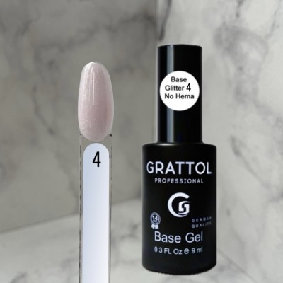 Grattol Base Camouflage Glitter № 04