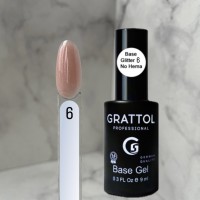 Grattol Base Camouflage Glitter № 06