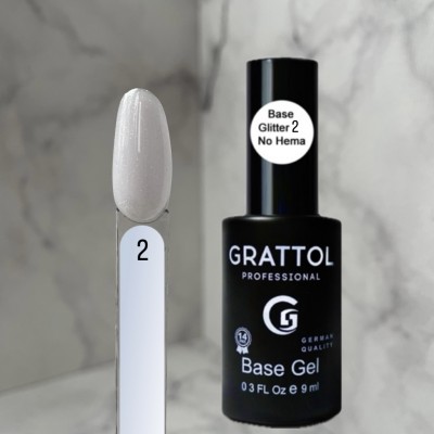 Grattol Base Camouflage Glitter № 02