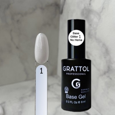 Grattol Base Camouflage Glitter № 01