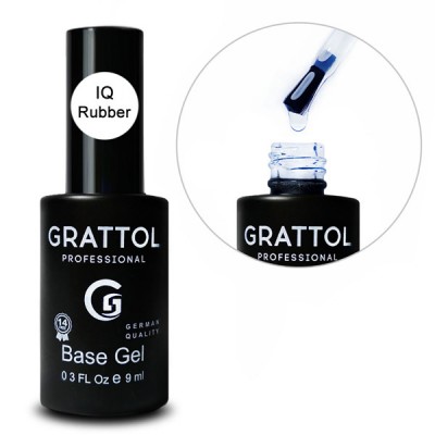 Grattol Rubber Base Gel IQ (9мл) Grattol Rubber Base Gel IQ (9мл)