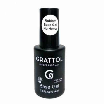 Grattol Rubber Base Gel NO HEMA (9мл) Grattol Rubber Base Gel NO HEMA (9мл)
