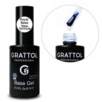 Grattol Base Royal New formula (9мл)  Grattol Base Royal New formula (9мл)
