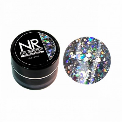 NR Гель-краска DISCO SHINE № 01 NR Гель-краска DISCO SHINE № 01