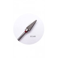 Твердосплавная фреза 21160 (конус), мелкая красная (Казань)